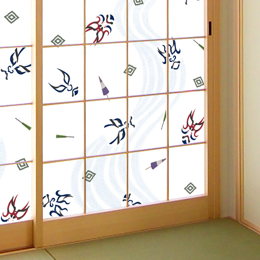 令和の障子紙「JAPAN 清流(品番:RS-020)」