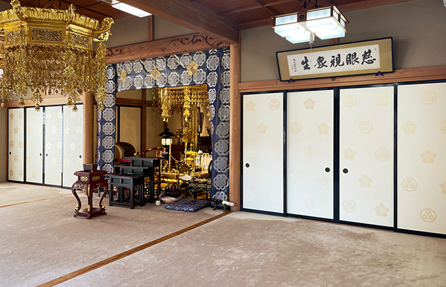 施工後(構図:デザインC/色:金)